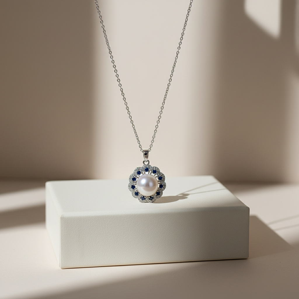 【超哥推荐】珍珠吊坠淡水珍珠项链10-11m单珠吊坠