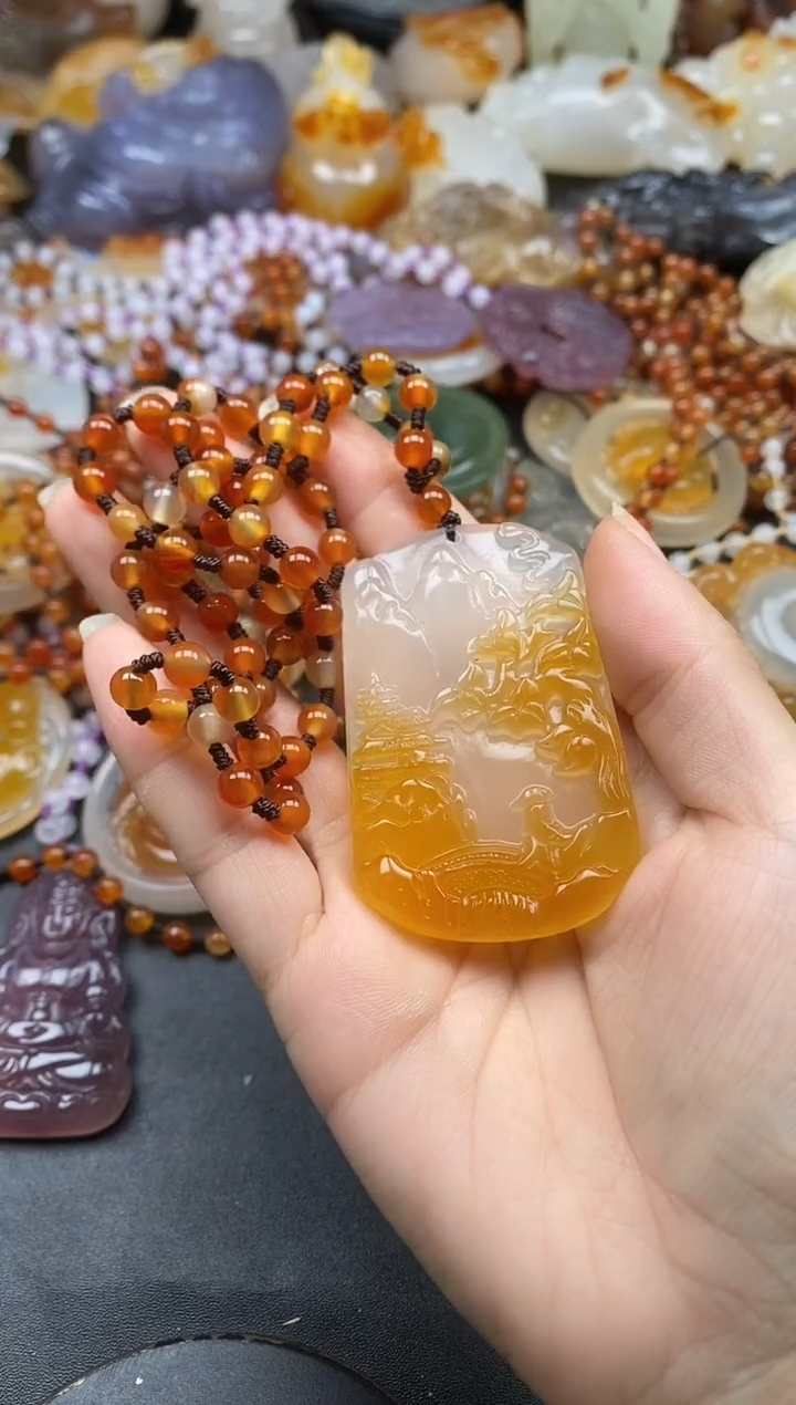 未镶嵌1玛瑙/玉髓江*ll