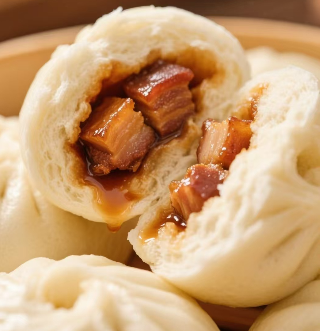 《小城妈妈》手工/白面叉烧包