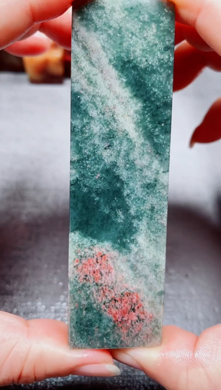 玉桂林鸡血玉素章--27