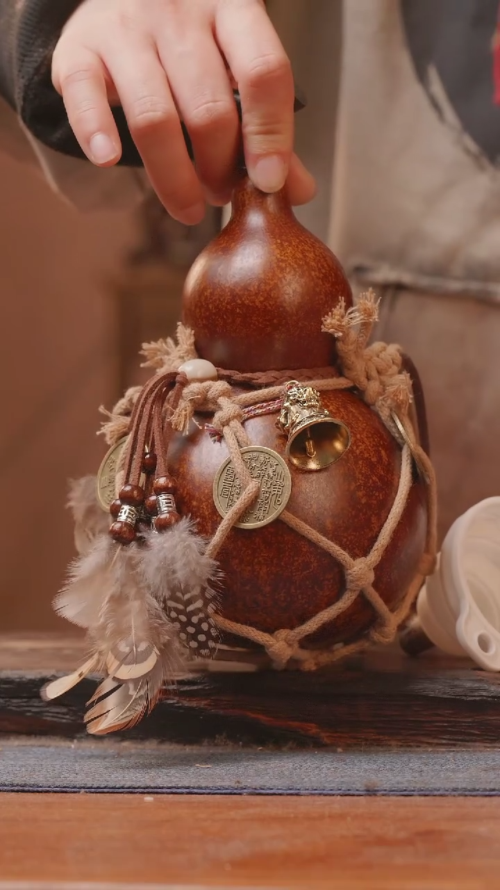 【闪购商品】276号精品大漆葫芦防腐防渗装水茶酒