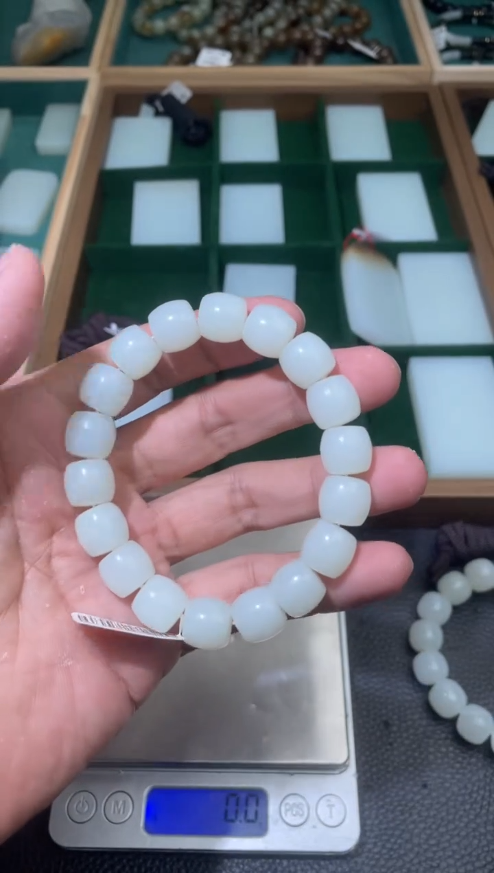 未镶嵌手串和田玉手串卡12