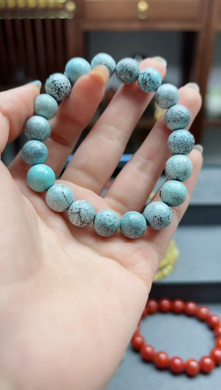 【闪购商品】绿松石手串未镶嵌松石手串*1 ZD