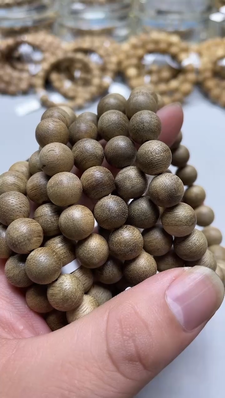 【闪购商品】沉香手串达拉干圆珠单圈1.1多样性发其一