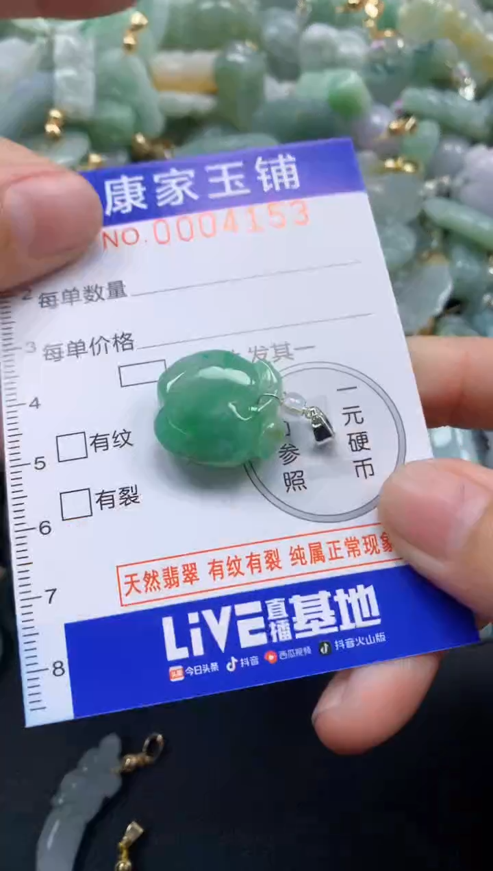 颈饰未镶嵌翡翠4153