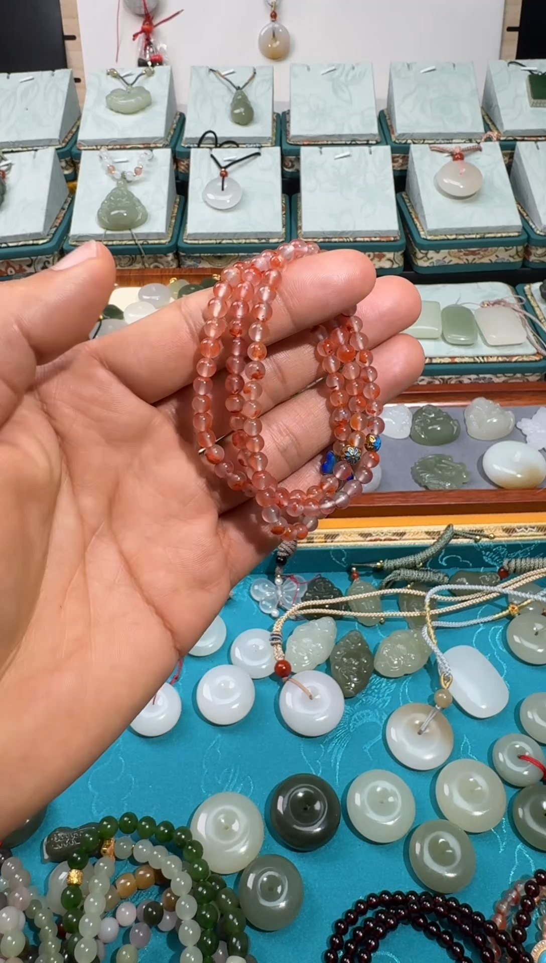 【闪购商品】南红玛瑙手链未镶嵌多圈