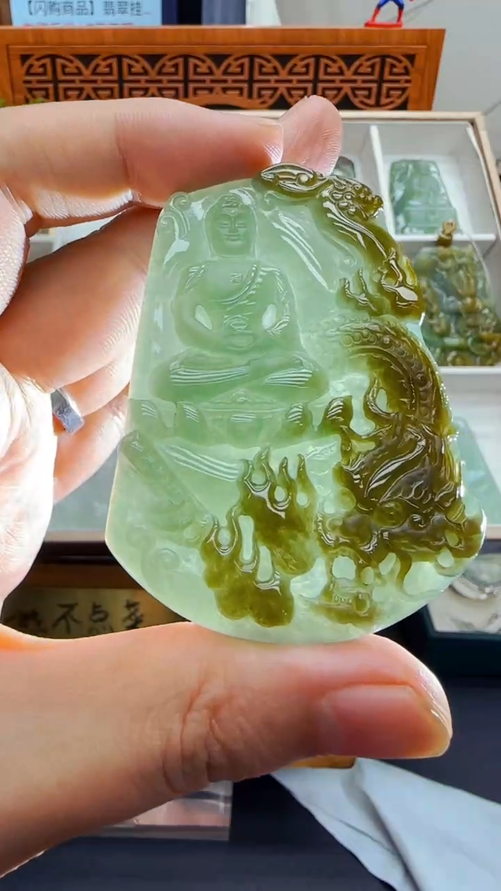 【闪购商品】翡翠挂件未镶嵌A货翡翠多样性孤品