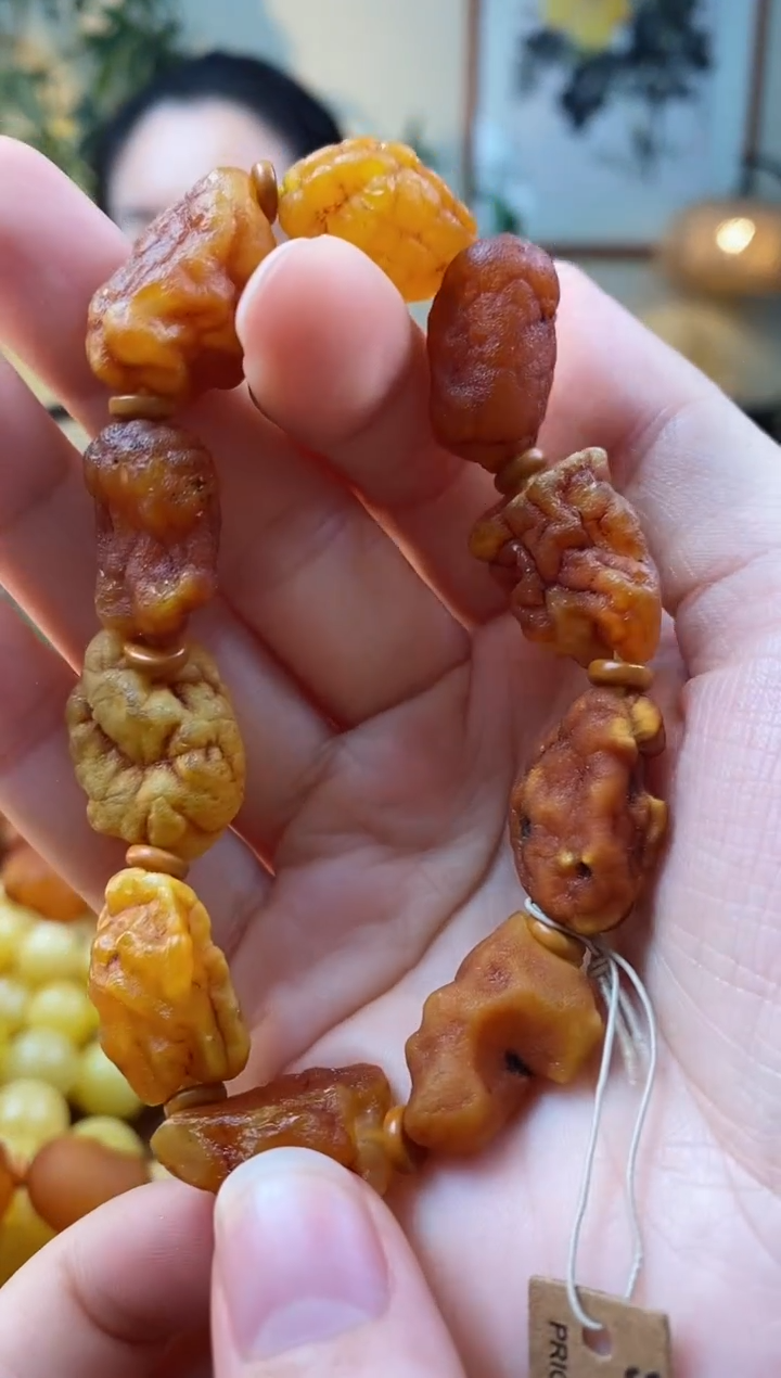 【闪购商品】琥珀手串未镶嵌手串