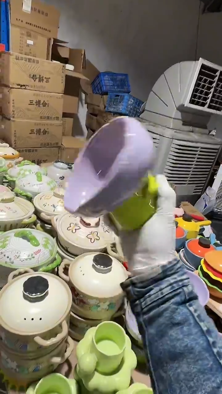 陶瓷高脚花朵 微瑕凑满20元包邮