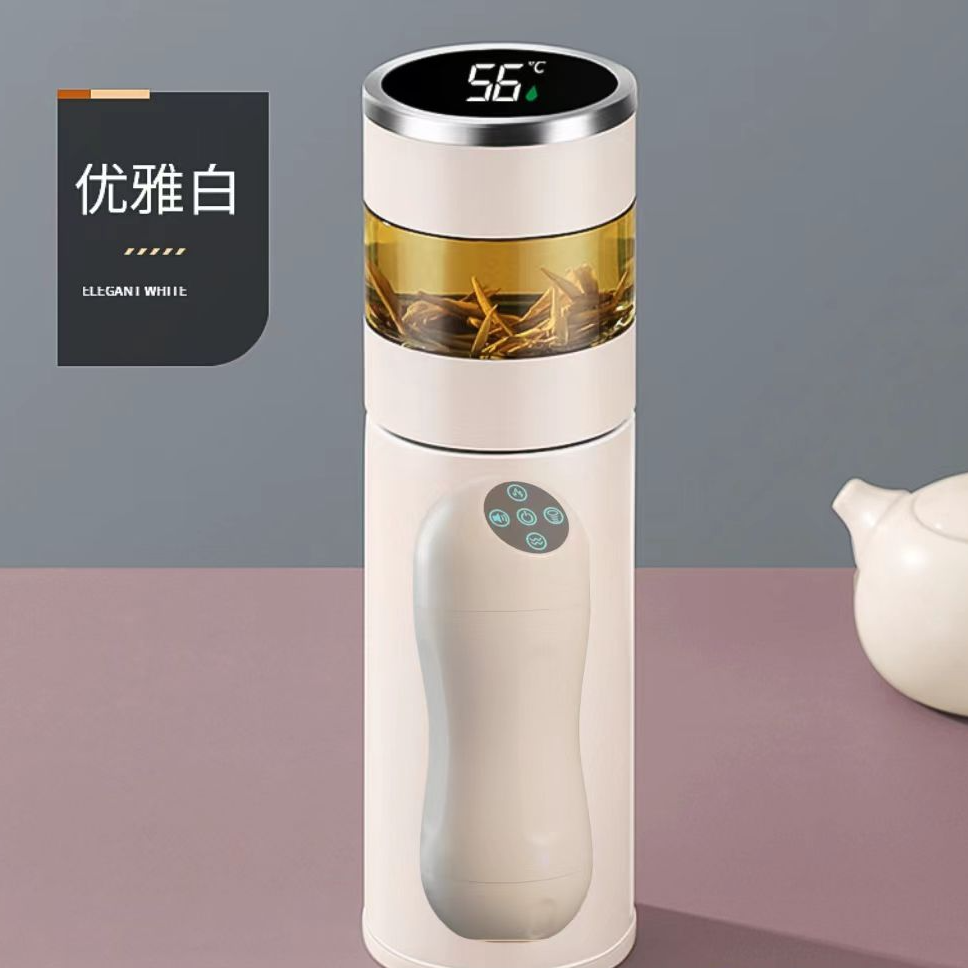 简约简约风防锈保温杯网红水壶女士泡茶杯