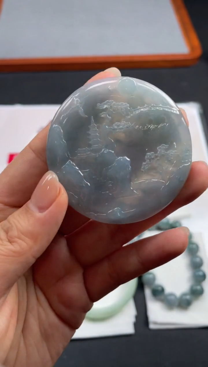 【闪购商品】定制翡翠未镶嵌02-21HDJT0142124