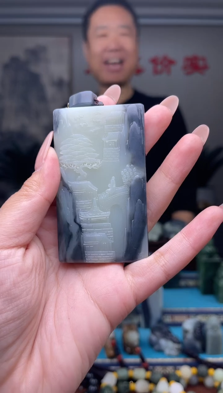 未镶嵌和田玉挂件1