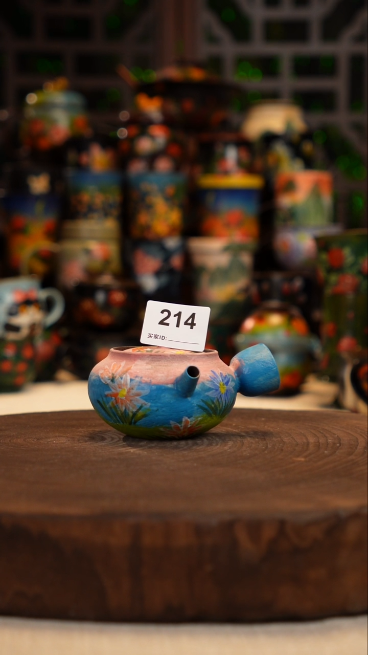 油画    手绘釉下彩214