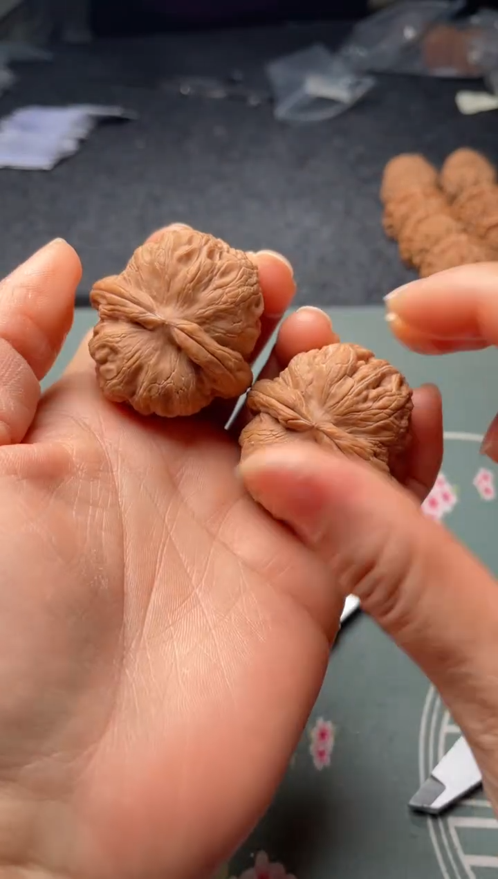 把件文玩核桃w126  元宝 41尺