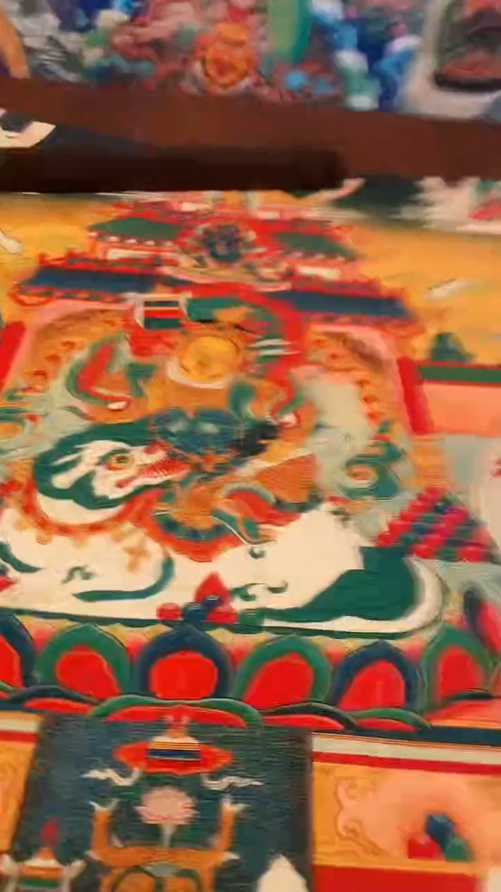 装裱画精美唐卡tk16059