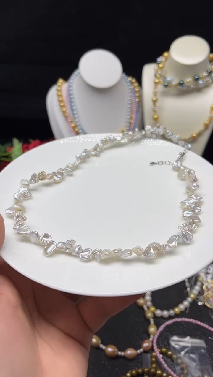 【闪购商品】淡水珍珠颈饰未镶嵌多人