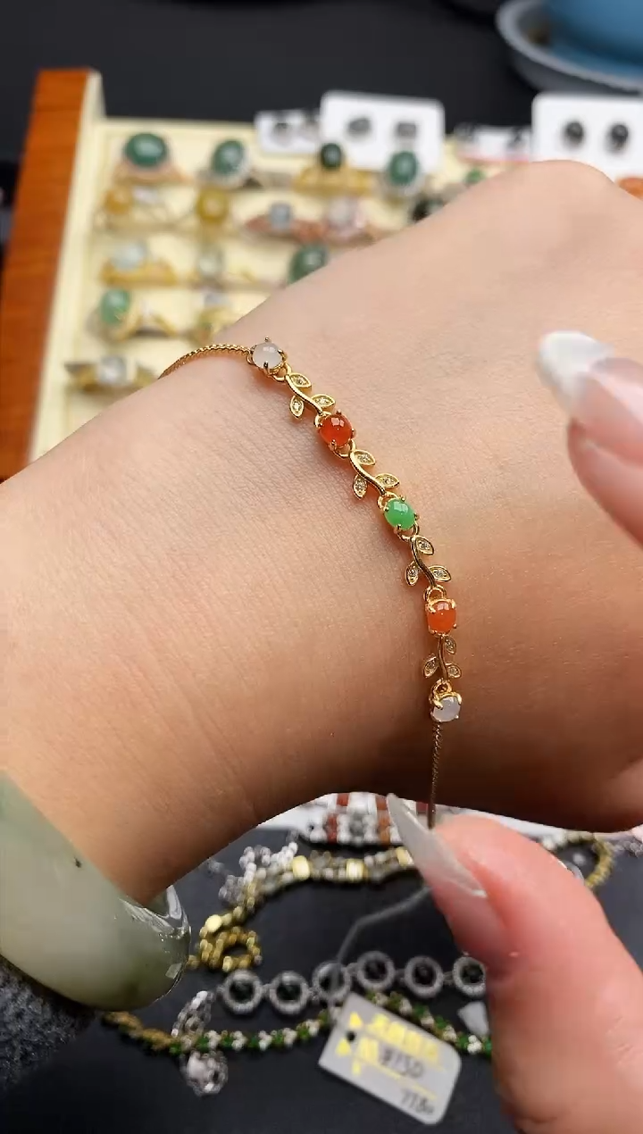 【闪购商品】翡翠戒指银S925镶嵌2222222222+7