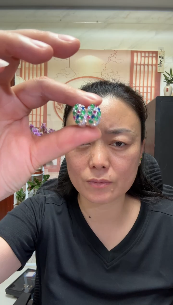 颈饰银S925镶嵌翡翠【多样性发其一】00002751