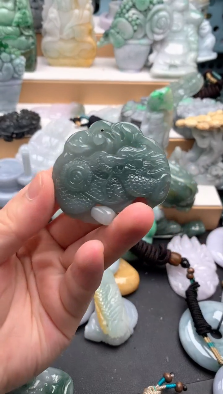 吊坠(不含链)未镶嵌翡翠1