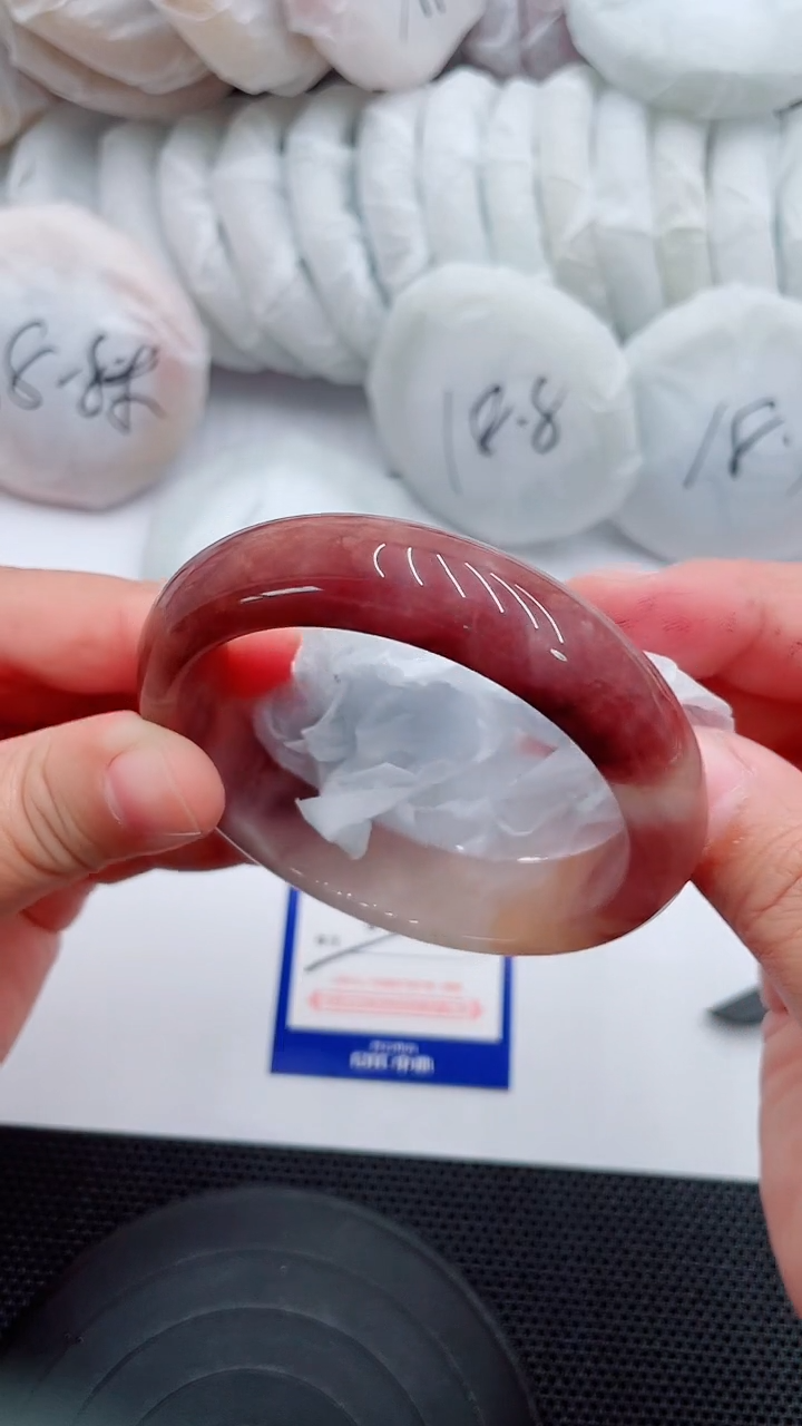 未镶嵌手镯石英质玉169-58-59