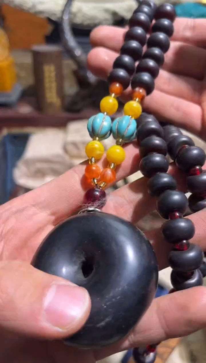 【闪购商品】琥珀颈饰未镶嵌75哒哒哒哒哒哒哒哒