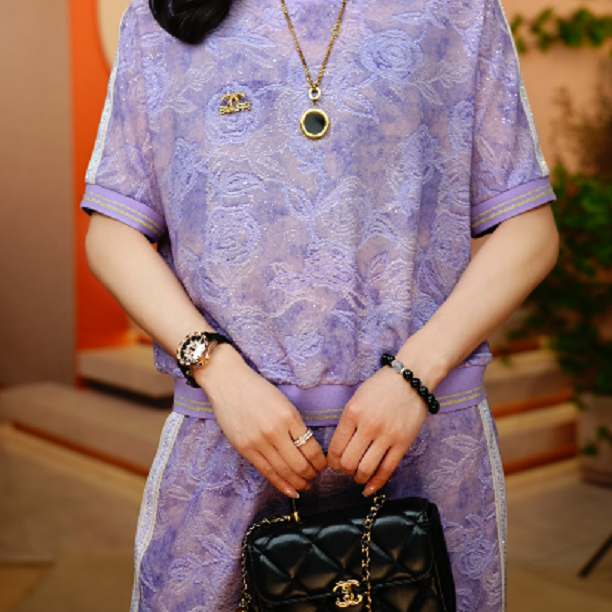 香草玫瑰-新款2025时尚舒适百搭减龄优雅轻奢气质套装