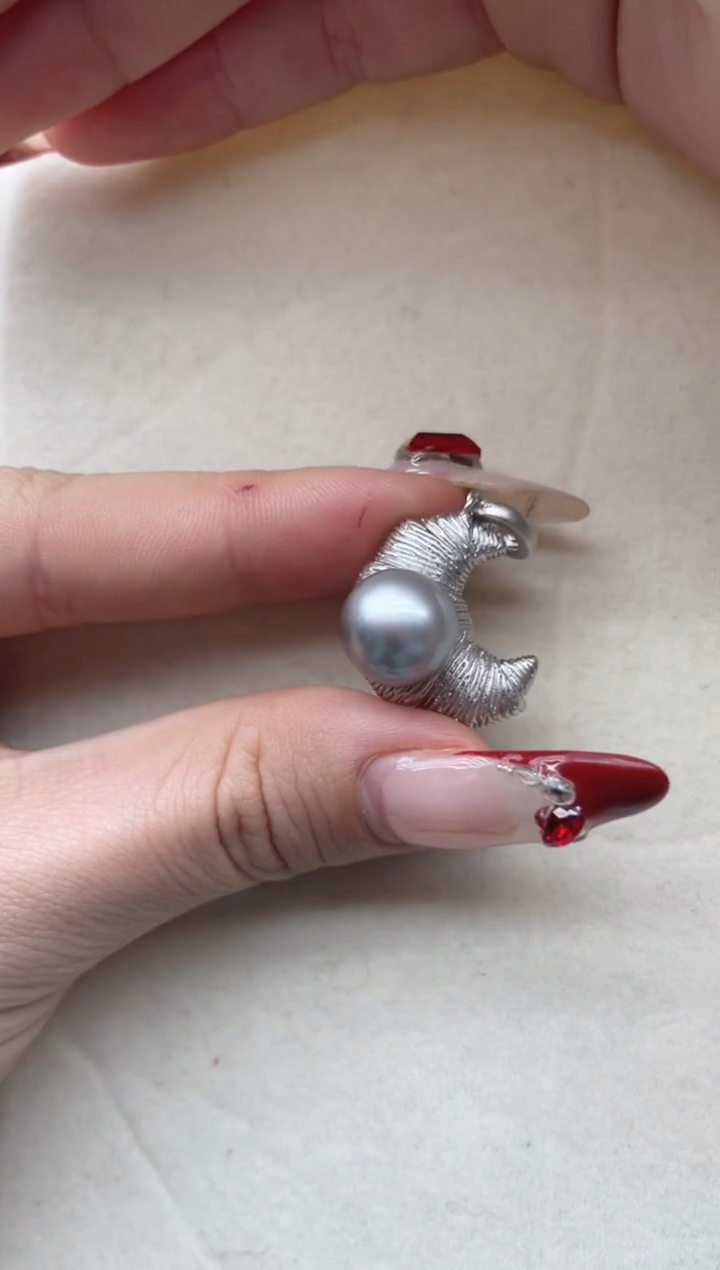 【闪购商品】海水珍珠吊坠银S925镶嵌Y85