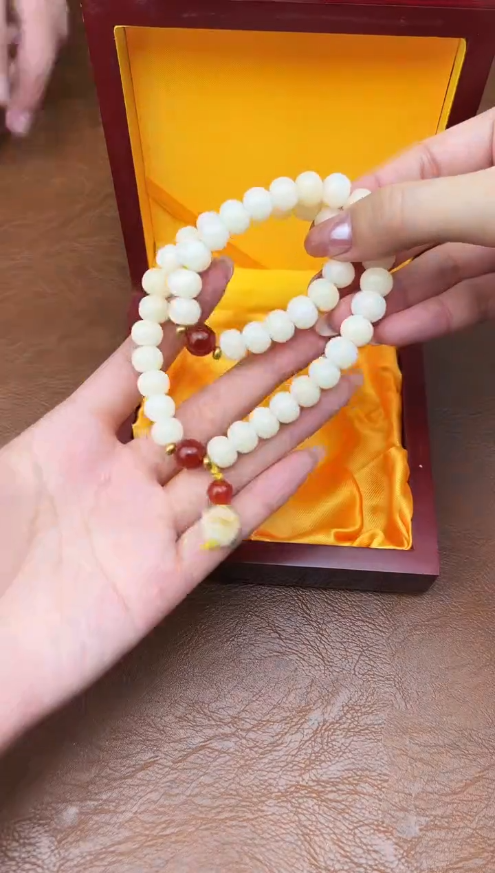 万家文玩阁白玉菩提链接@@SP261