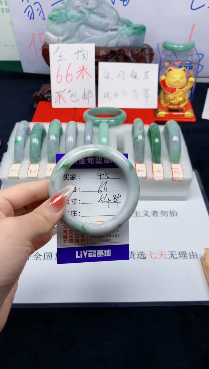 未镶嵌手镯翡翠45