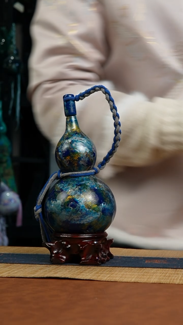 417号 天然热水酒葫芦 一物一拍（有瑕介意勿拍）