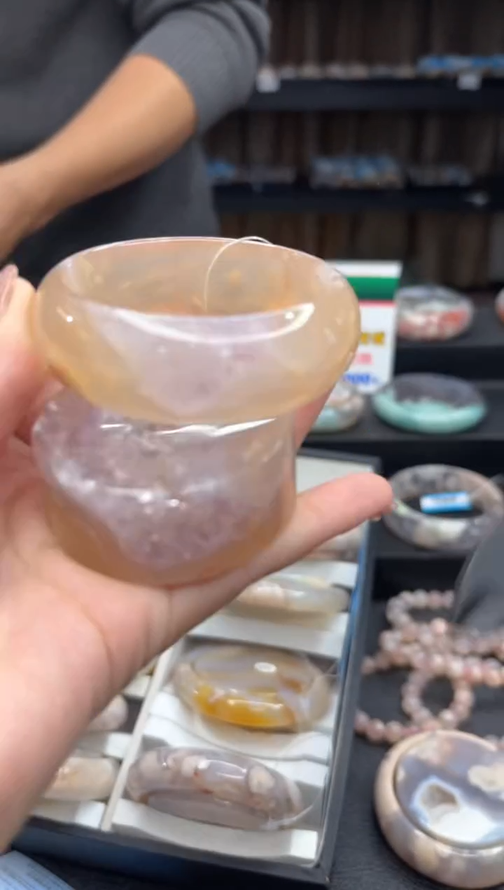 【闪购商品】石英质玉手镯未镶嵌2307（54圈赠送镯心）