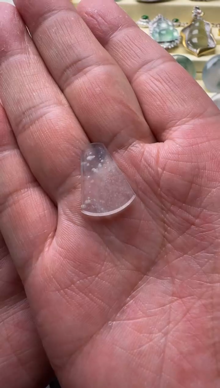 【闪购商品】定制翡翠未镶嵌无事牌