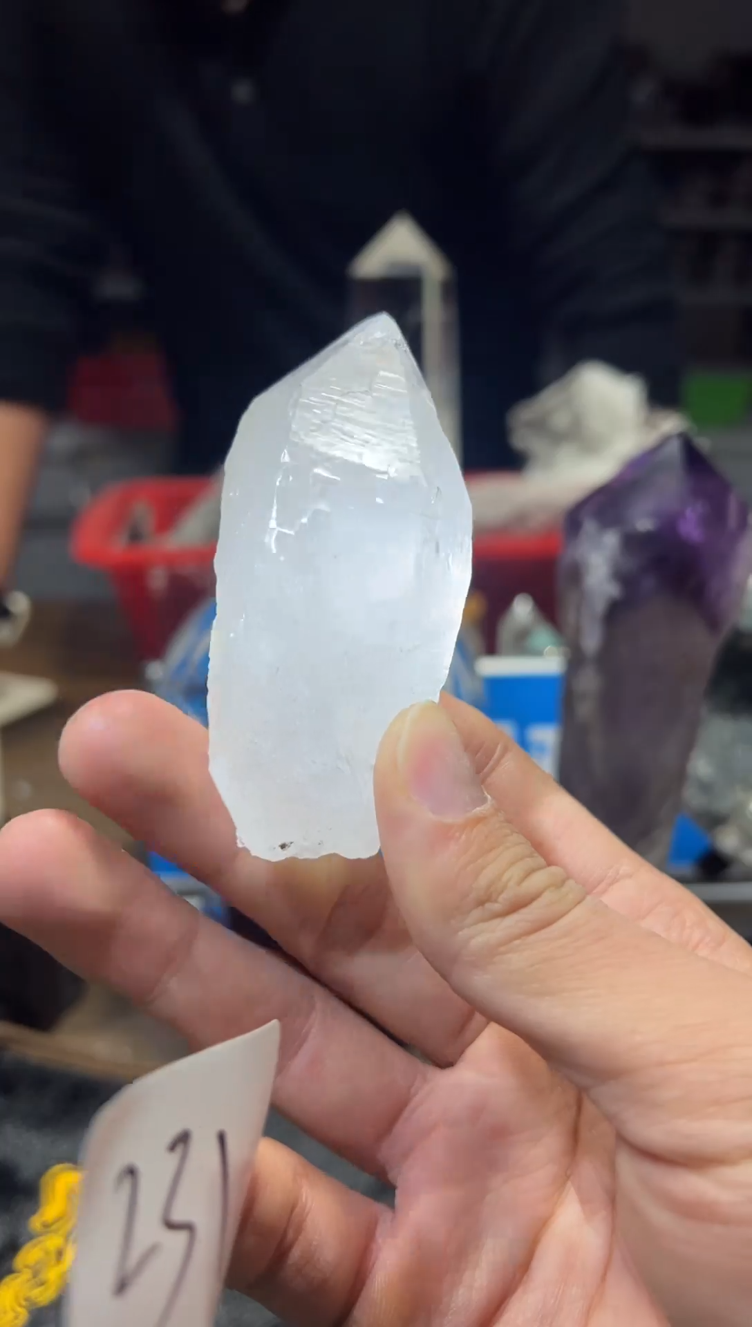 未镶嵌珠宝半成品水晶天然水晶默认微瑕231