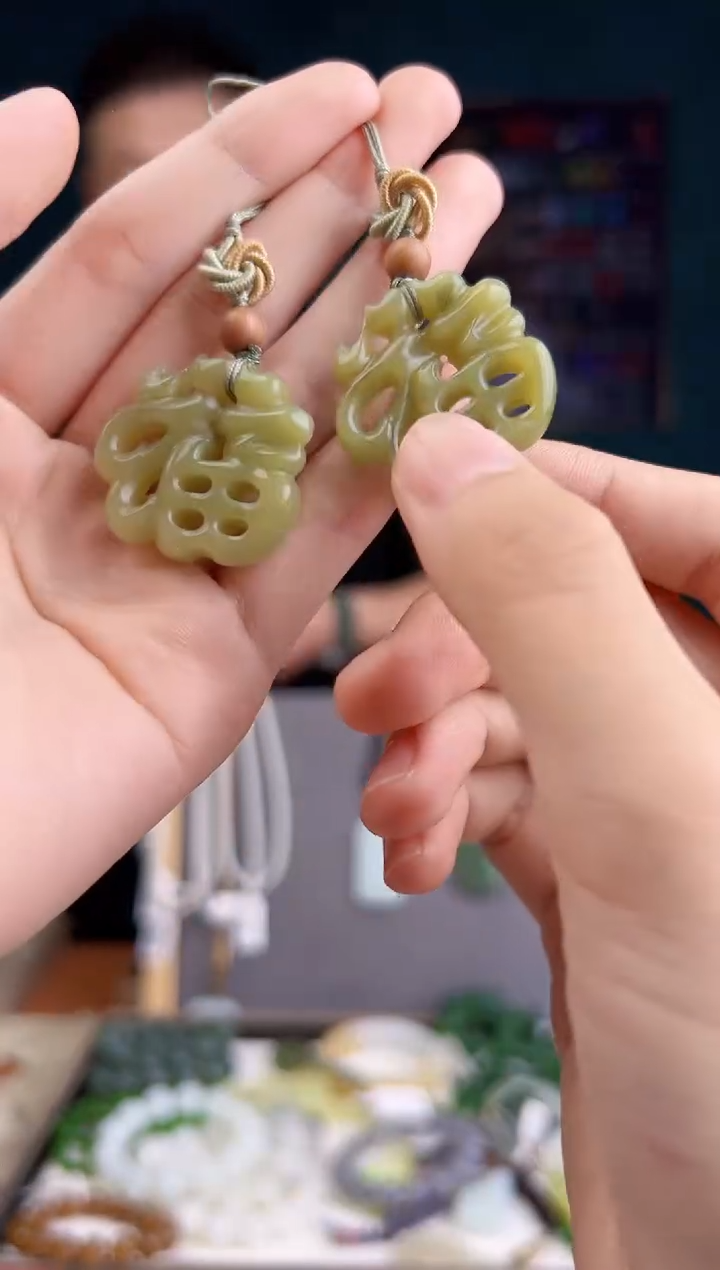 和田玉未镶嵌颈饰多样性发货 拍一单发一个