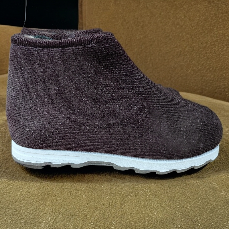 男士保暖防滑轻便棉鞋，时尚舒适透气棉鞋防臭防潮办公棉鞋