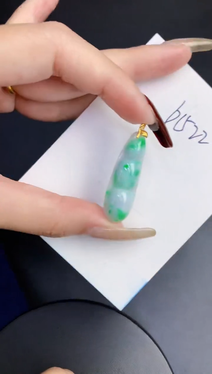 【闪购商品】翡翠颈饰18K金镶嵌00000000000