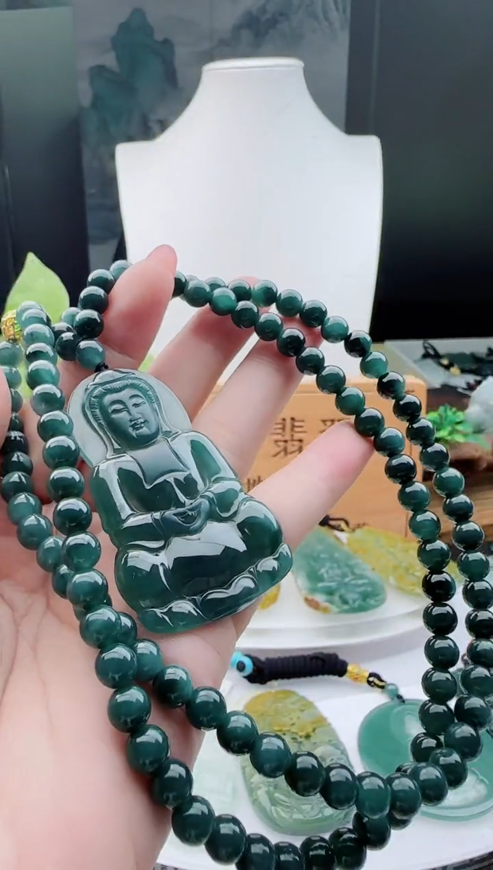 【闪购商品】翡翠颈饰未镶嵌多样性随机一件发货