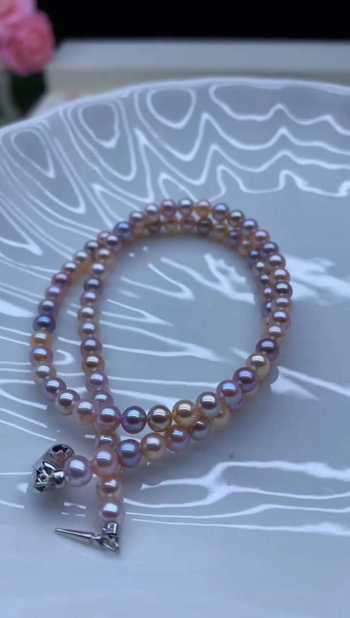 【闪购商品】淡水珍珠颈饰未镶嵌淡水珍珠项链