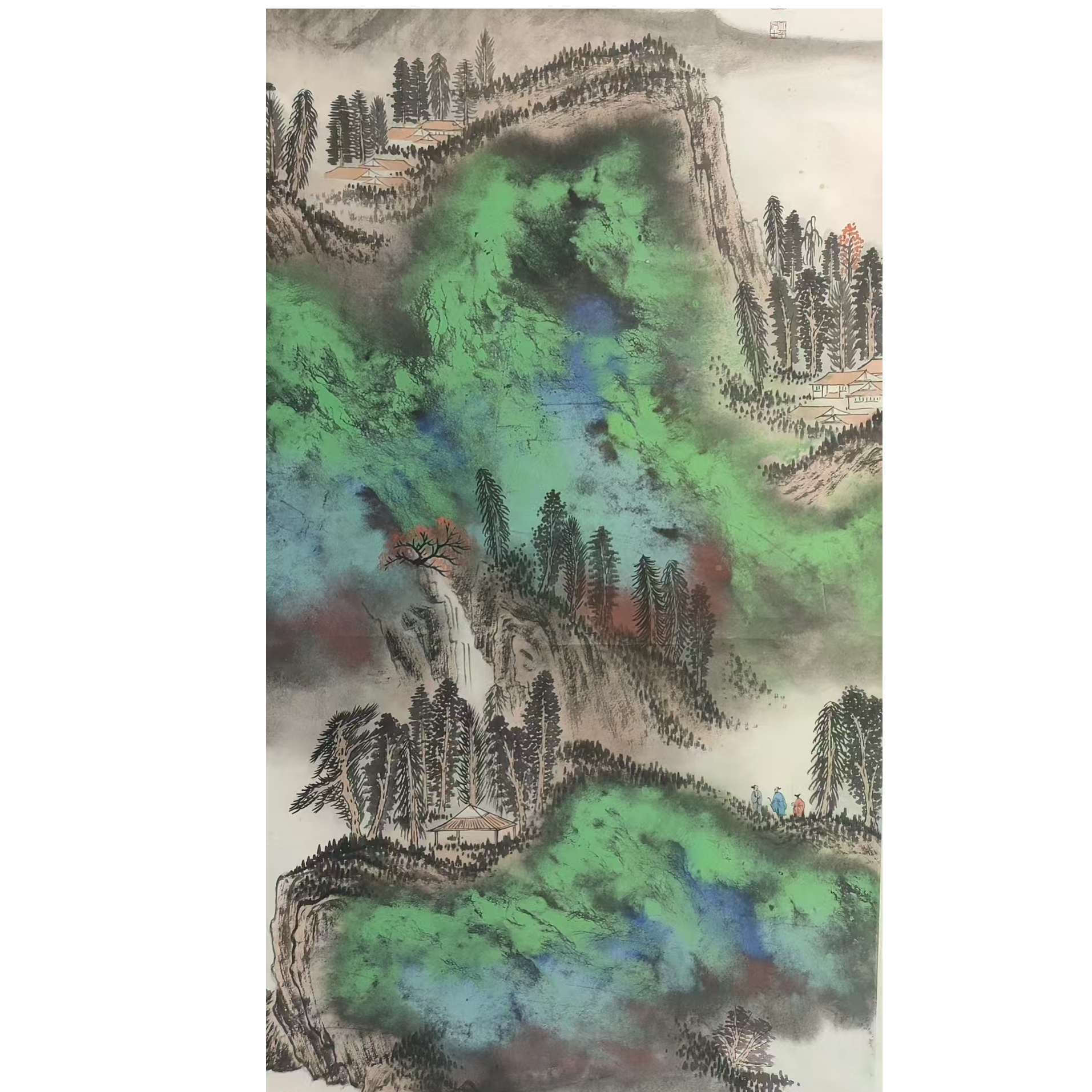 张  山水立轴138/67