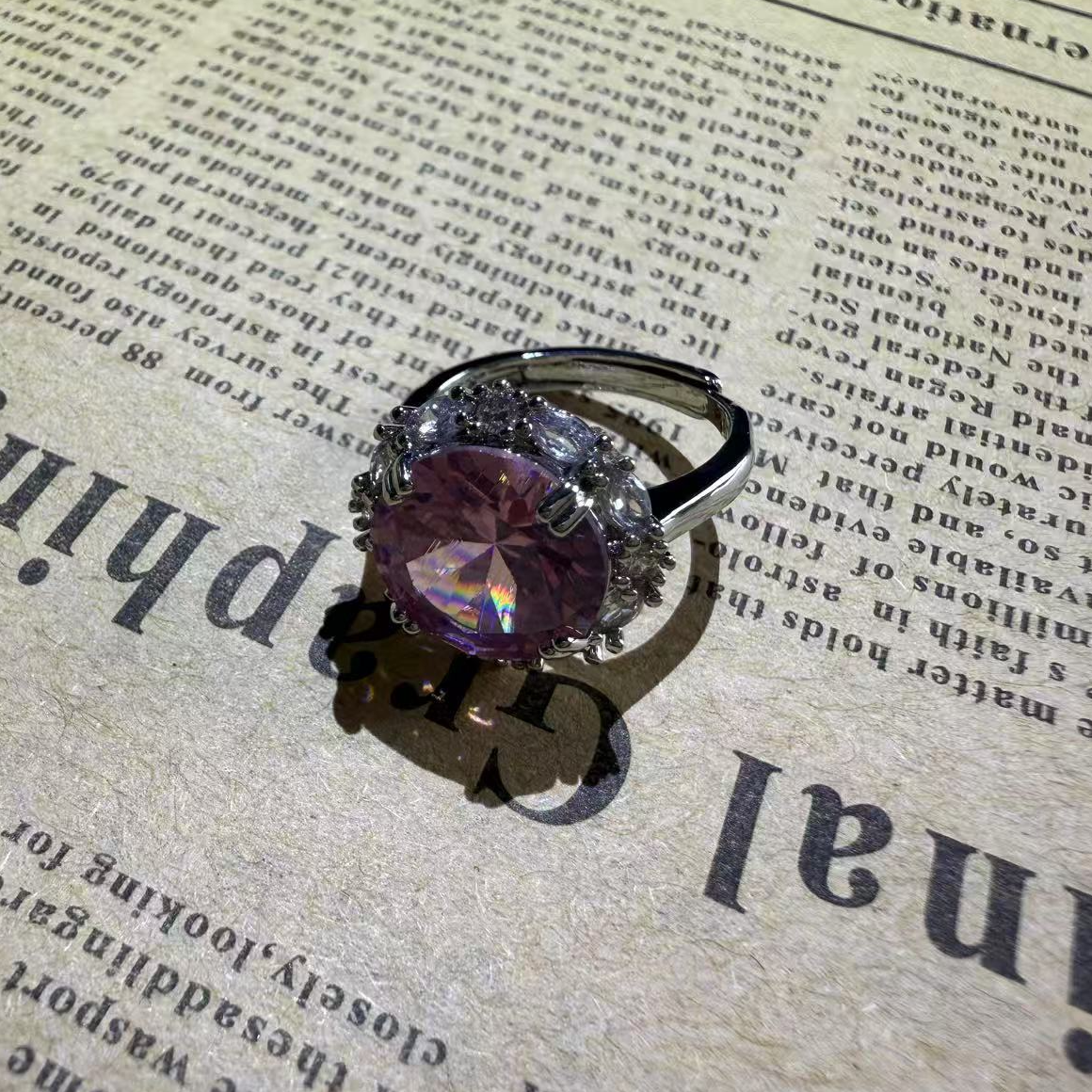 DYJC121 粉色戒指