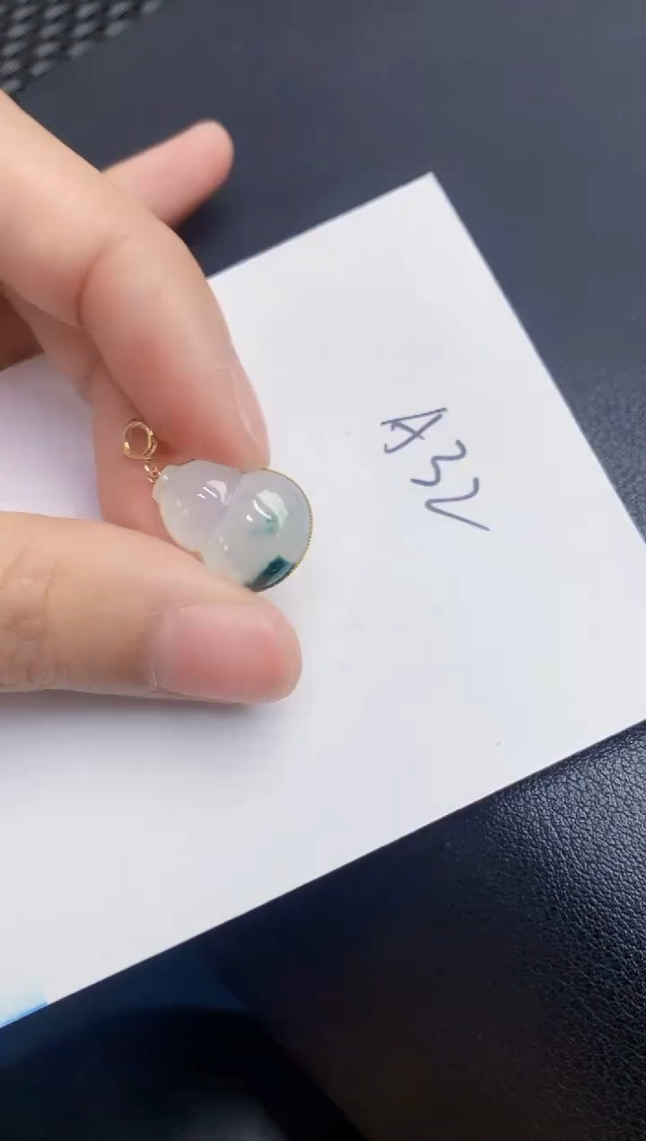 【闪购商品】翡翠颈饰18K金镶嵌000000000