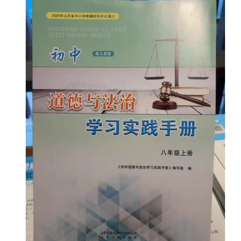 2025新版初中7-9年上册级道德与法治学习实践手册六三制