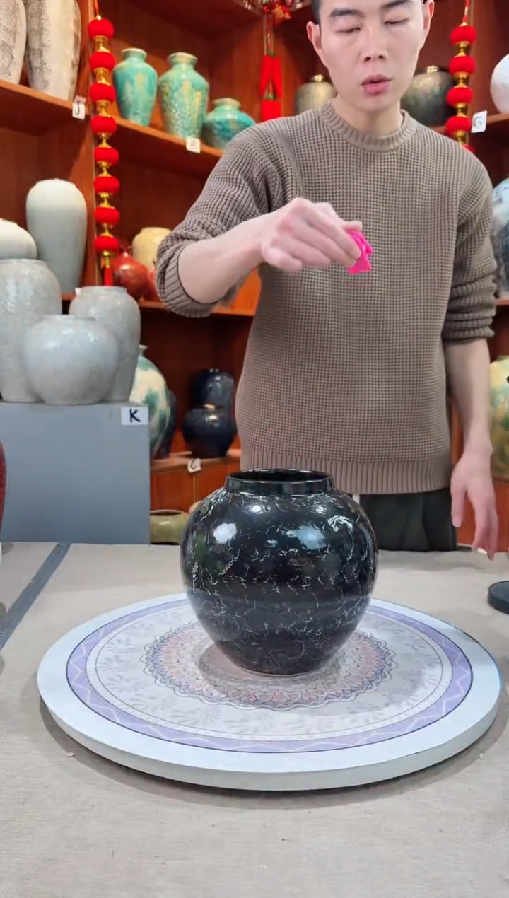 【闪购商品】瓶陶瓷花瓶 无花 微瑕a791  