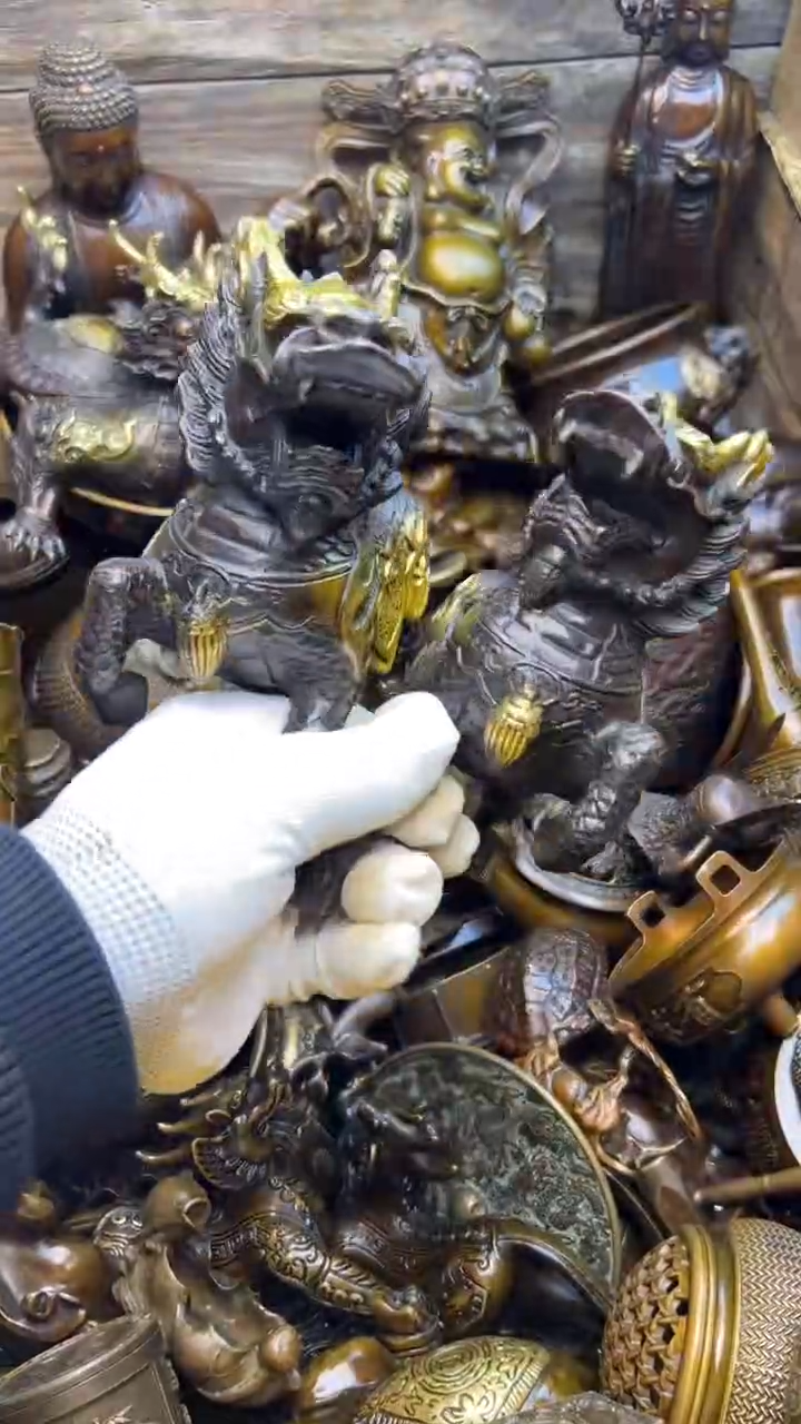 精美铜器，点击下单