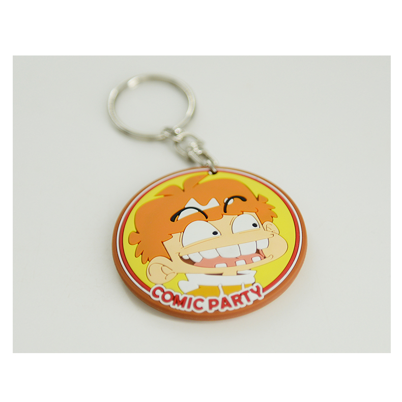 漫画派对周边 双面钥匙扣 