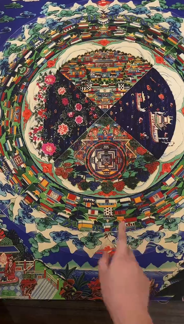 卷轴画唐卡16027