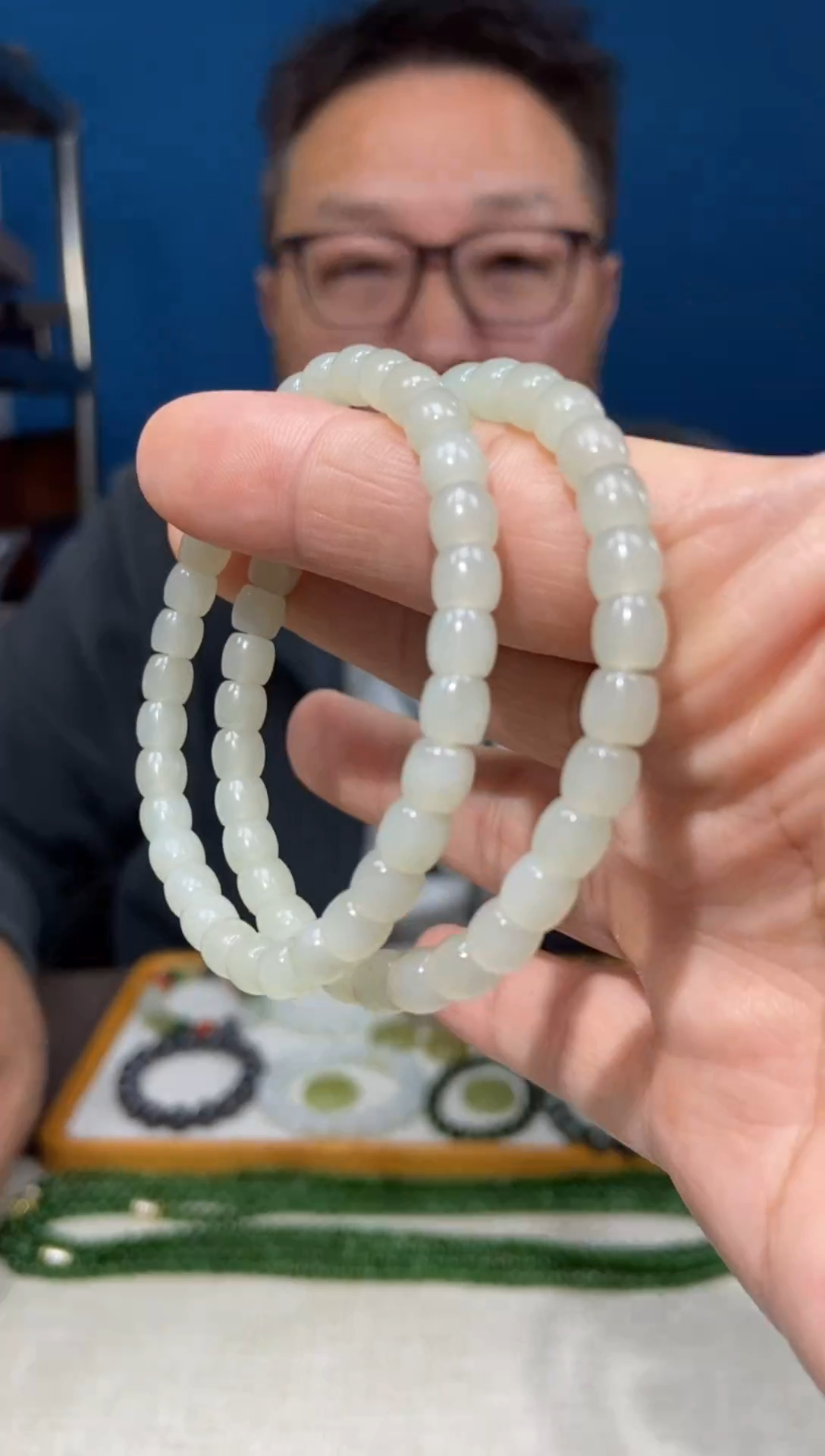 未镶嵌手链和田玉颜色多样性发货拍一发一