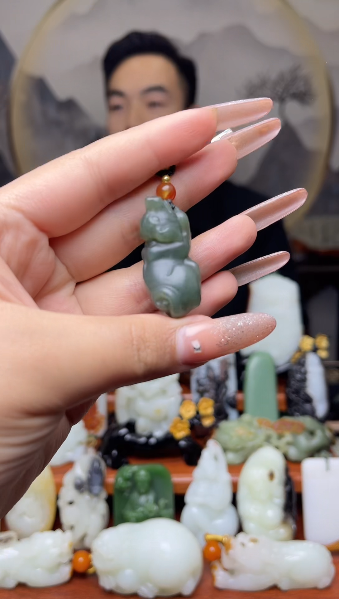 【闪购商品】和田玉吊坠未镶嵌106