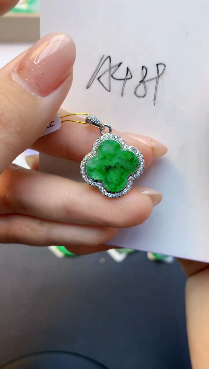 颈饰未镶嵌翡翠天然A货缅甸翡翠百元以上9元证书费自理