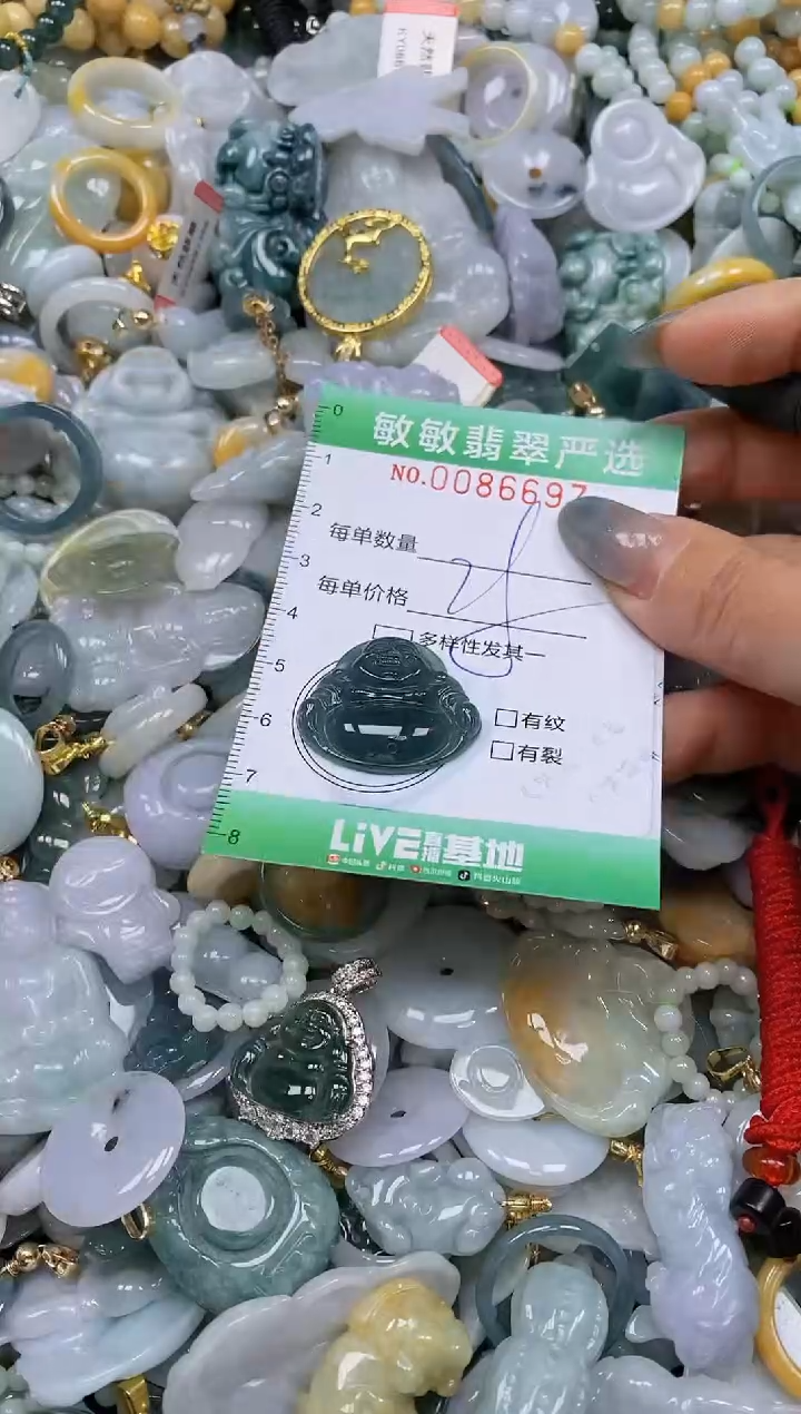 【闪购商品】翡翠颈饰未镶嵌闪购0086697